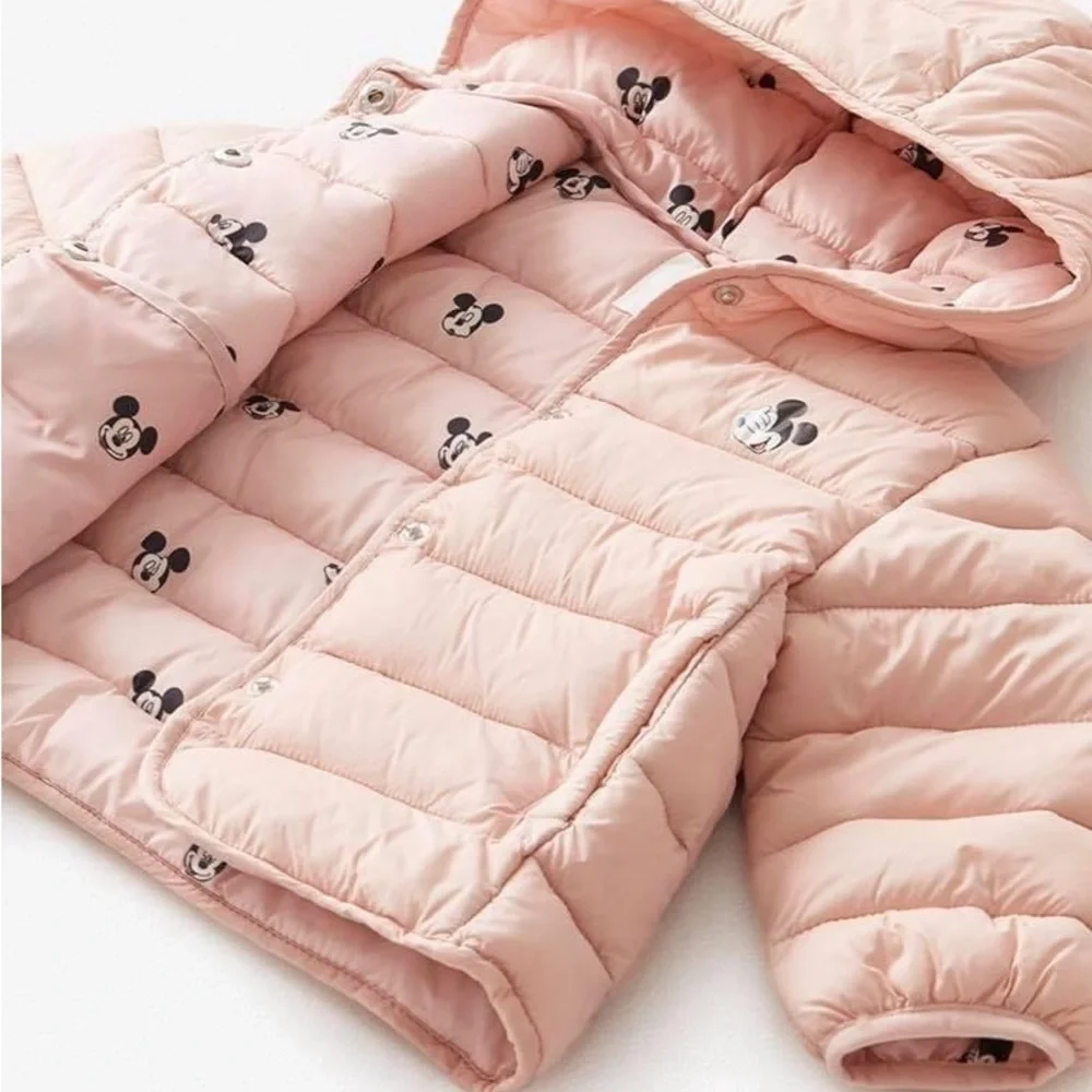 Zara Minnie Mouse Puffer Jacket Size 18-24 months